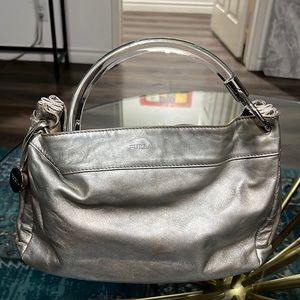 Furla sliver handbag